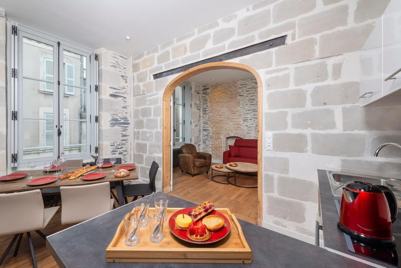 Appartements Lumineux Et Charmants En Coeur De Ville Angers Szoba fotó
