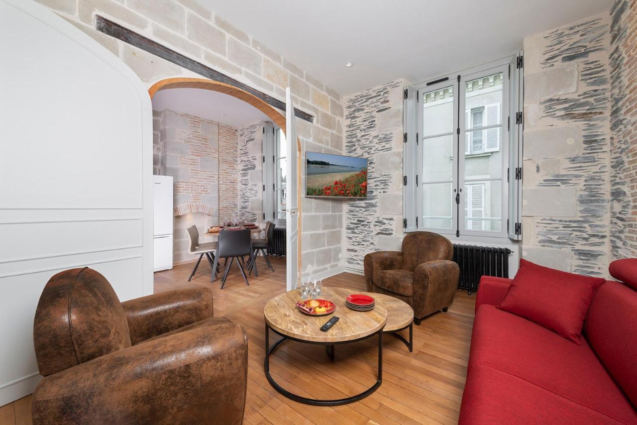 Hyper Centre 16 Rue Valdemaine Apartman Angers Szoba fotó
