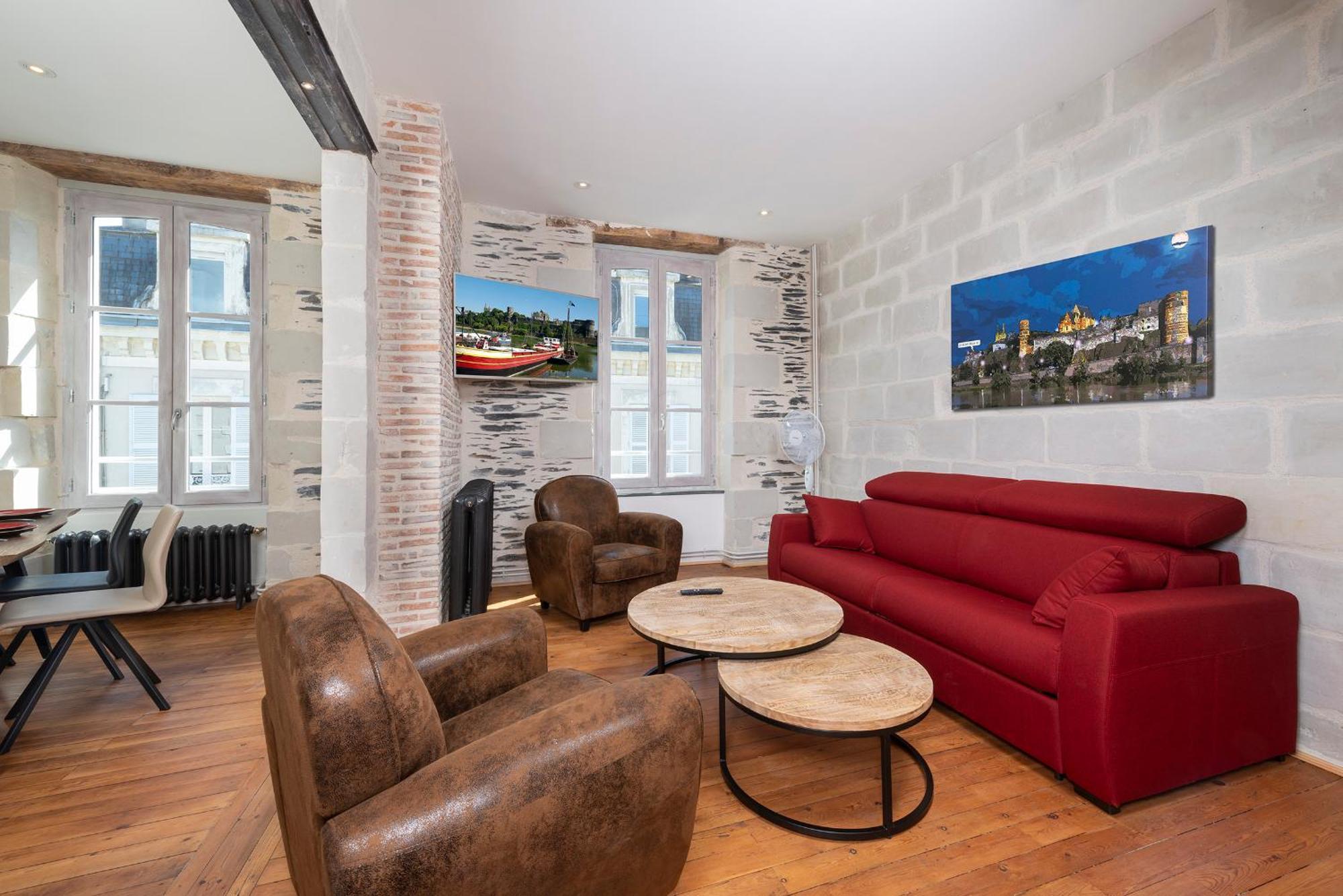 Appartements Lumineux Et Charmants En Coeur De Ville Angers Szoba fotó